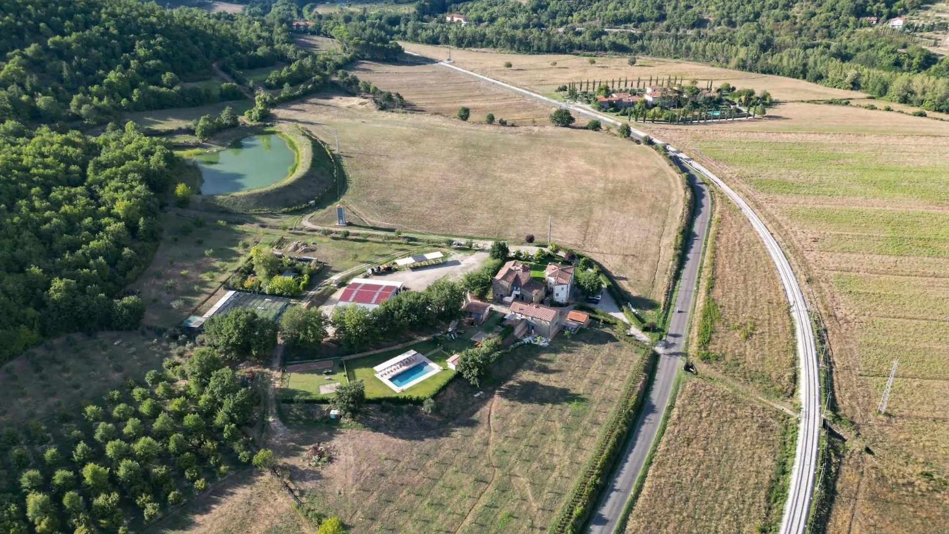 Baciano Azienda Agrituristico Venatoria Capolona Gospodarstwo agroturystyczne